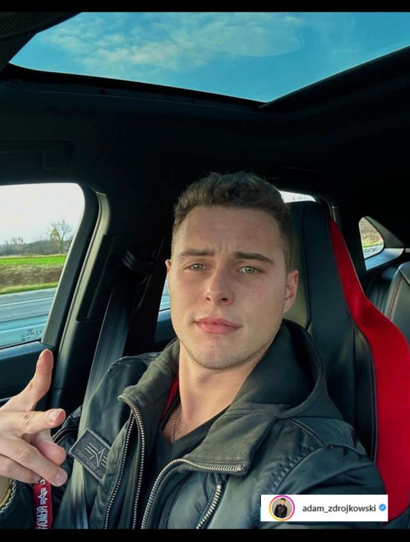 Adam Zdrójkowski pędzi 125 km/h w centrum miasta