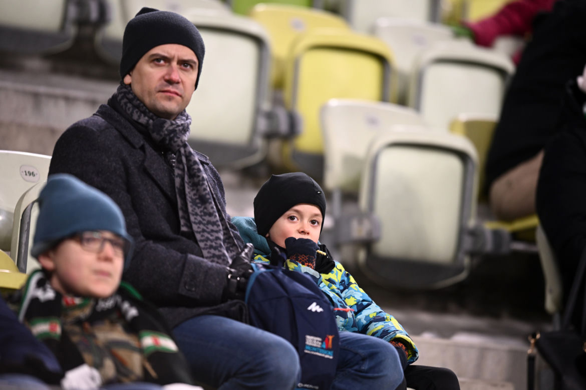 Kibice na meczu Lechia - Śląsk. Zobacz zdjęcia z trybun!
