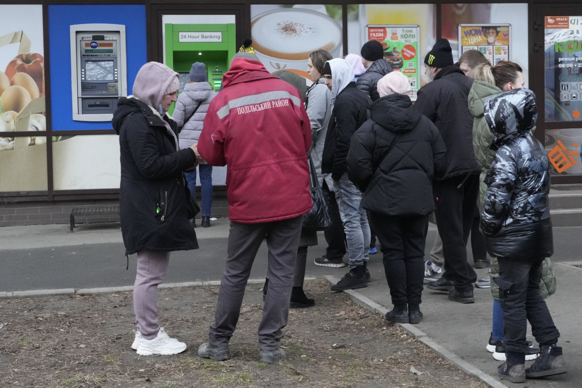 Ukraina. Ludność cywilna w czasie wojny