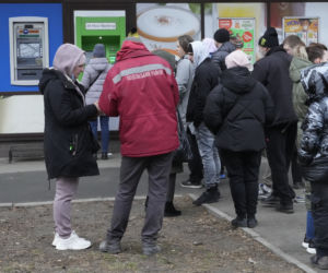 Ukraina. Ludność cywilna w czasie wojny