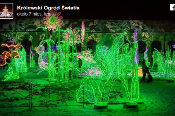 Królewski Ogród Świateł wraca na Wilanów! [OTWARCIE, GODZINY POKAZÓW]