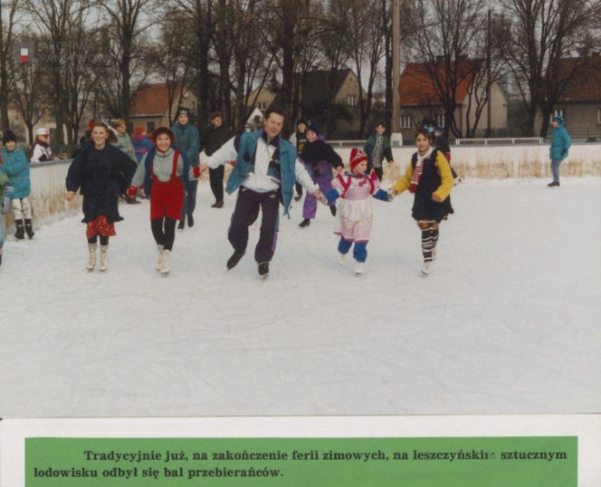 Zima w Lesznie dawniej