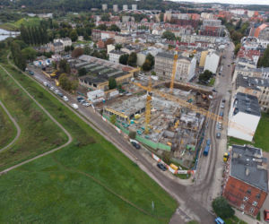 Zajezdnia Motława, rejon ul. Kurzej i Radnej w Gdańsku
