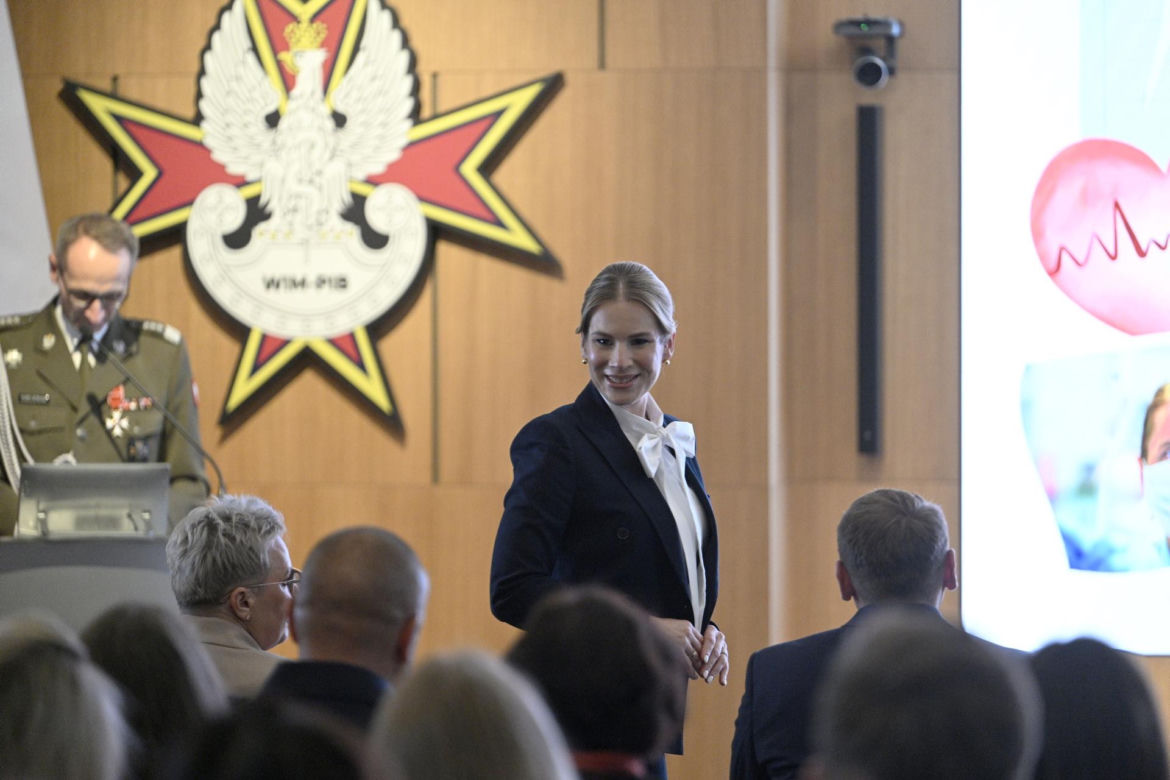 Marta Nawrocka nazwała pielęgniarki aniołami