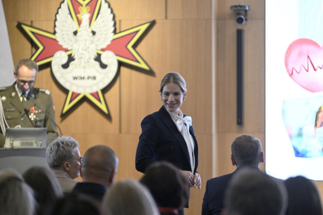 Marta Nawrocka nazwała pielęgniarki aniołami