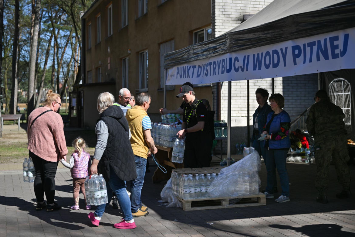 Awaria wodociągowa w Otwocku