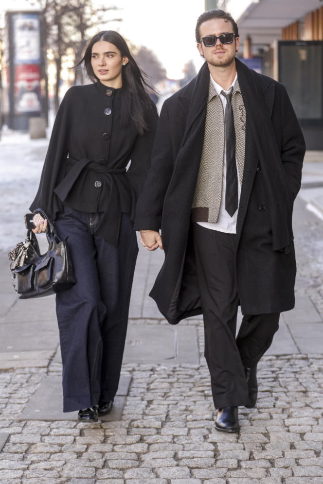 Jeremi Sikorski i jego narzeczona, Ada Posiadała