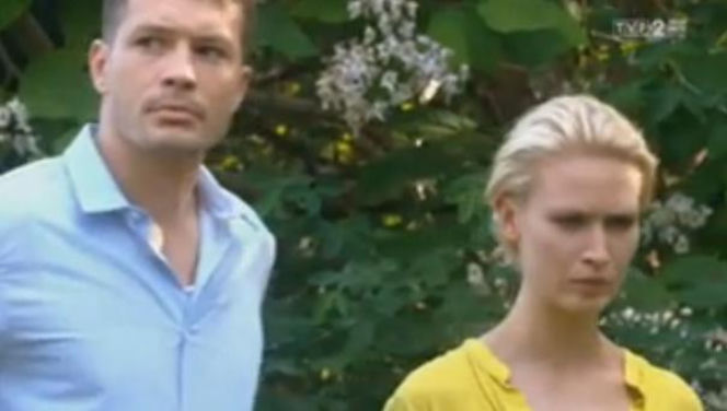 M jak miłość odc. 1027. Paulina Głowacka (Agnieszka Żulewska), Tomek (Andrzej Młynarczyk)