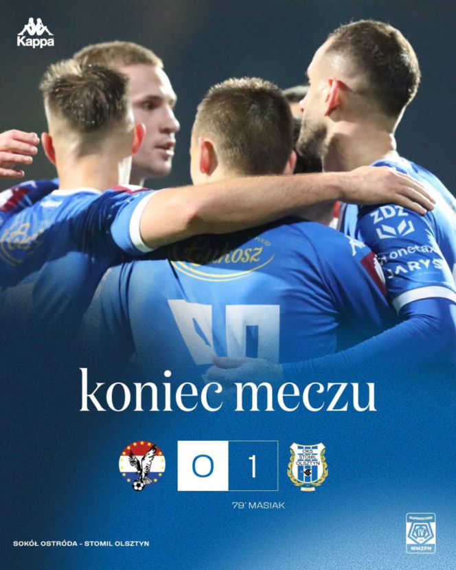 Stomil Olsztyn - Sokół Ostróda