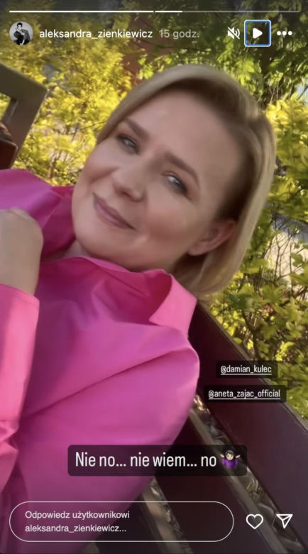 Pierwsza miłość na planie. Marysia (Aneta Zając)