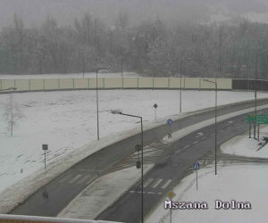 Bardzo trudne warunki na drogach w Małopolsce