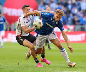 Lech Poznań - Legia Warszawa: Zdjęcia kibiców i zawodników z meczu 30. kolejki PKO BP Ekstraklasy