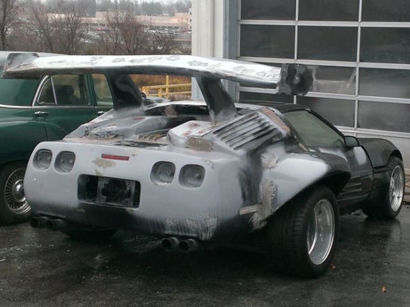 Wiejski tuning - zmasakrowane auta