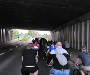 Masa miała pokazać też, że w naszym mieście nadal są pewne problemy z infrastrukturą rowerową.