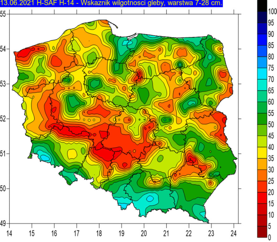 Susza w Polsce