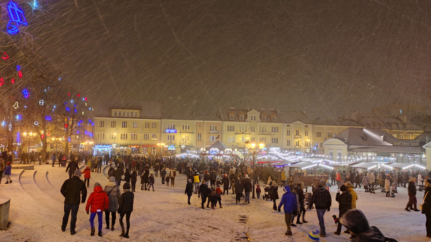 Boże Narodzenie 2021: Świąteczne iluminacje w Białymstoku