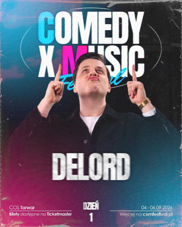 TEDE, Tymek, Modelki i roast streamerów. Comedy x Music ogłasza pierwszych artystów festiwalu na Torwarze
