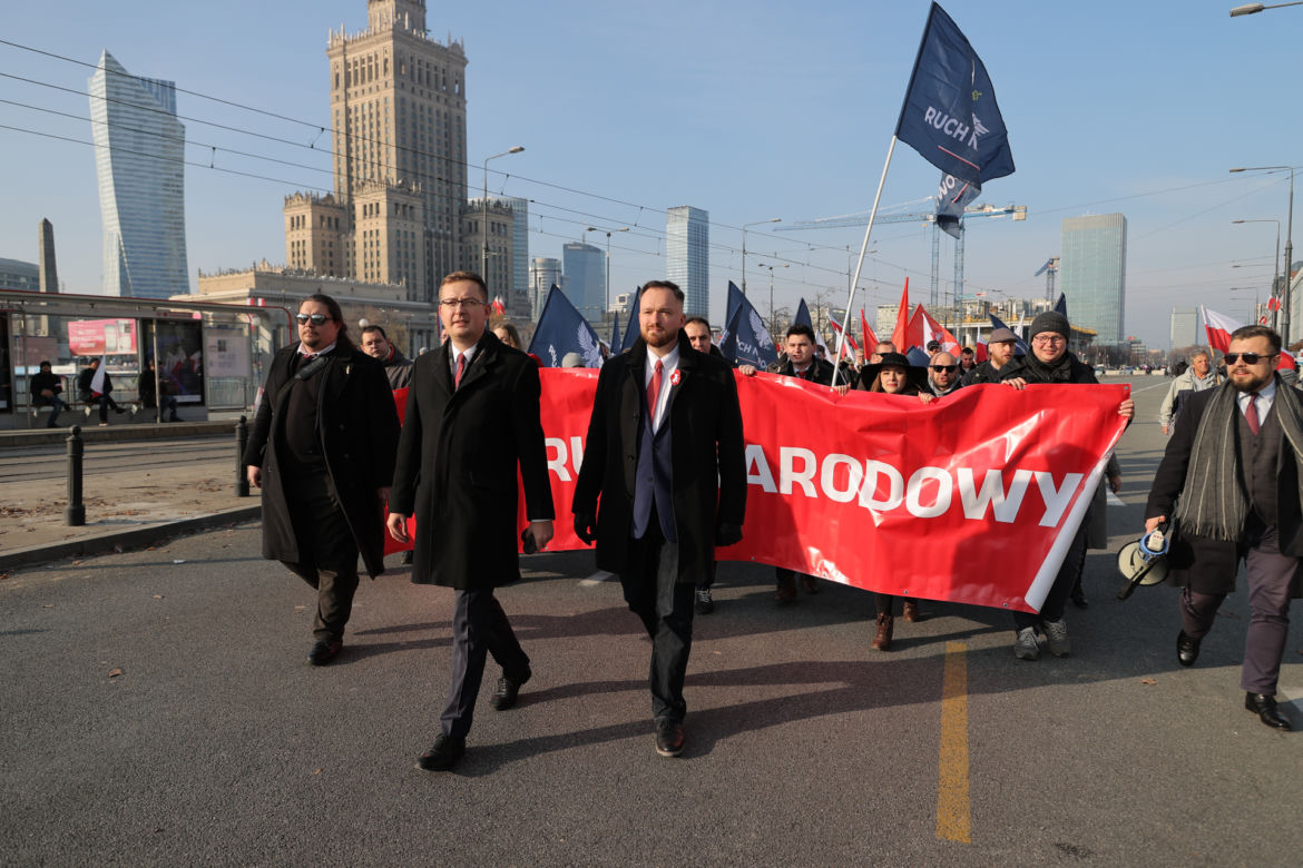 Marsz Niepodległości 2021 w Warszawie 