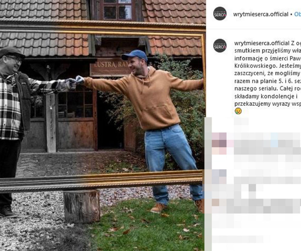 Antek Królikowski zdążył zagrać z tatą