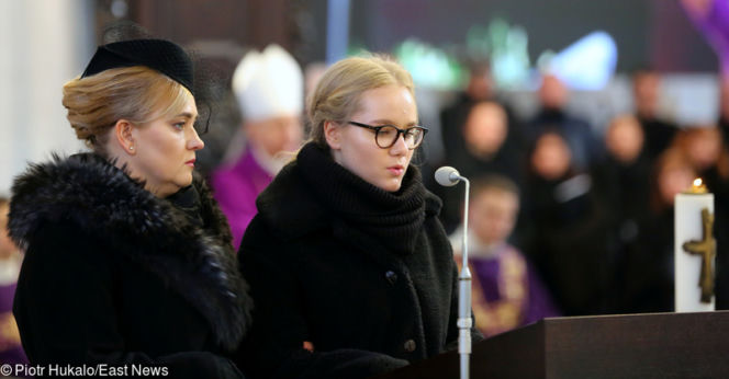Pogrzeb Adamowicza. Wzruszające słowa żony i córki Antoniny