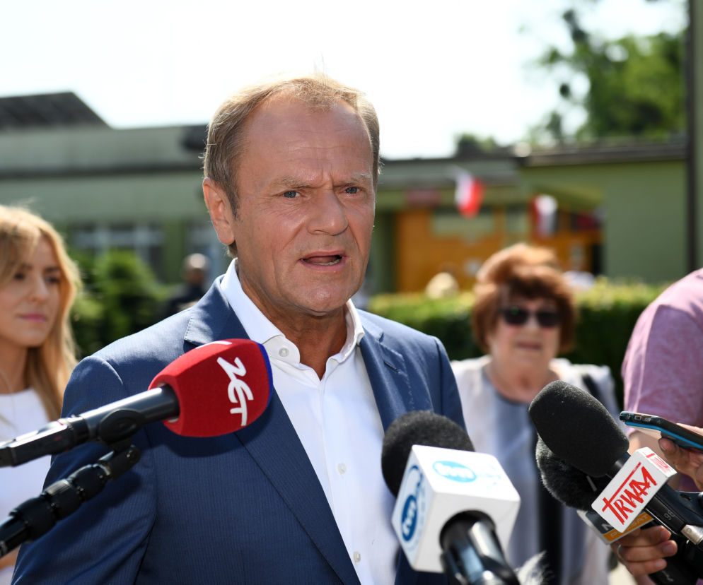 Donald Tusk z córką Kasią Tusk