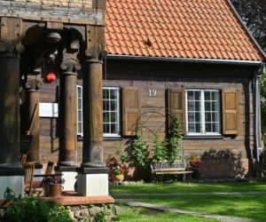 Żuławski dom podcieniowy w Marynowach z 1803 roku