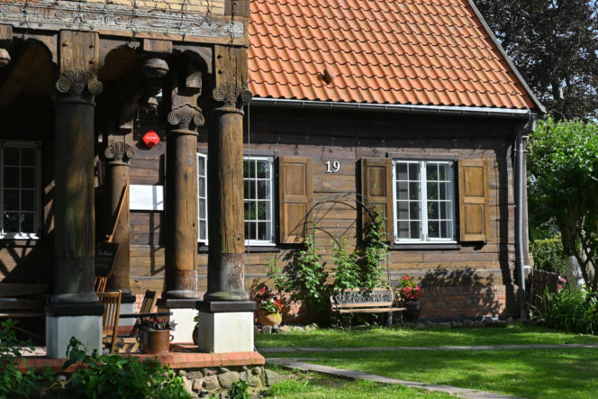 Żuławski dom podcieniowy w Marynowach z 1803 roku