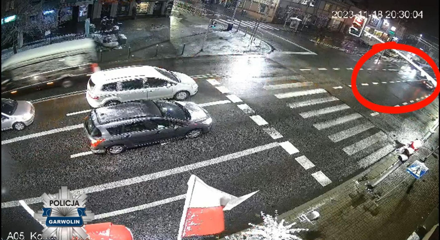 Zmiótł pieszego na pasach w Garwolinie. Obaj mieli zielone! 