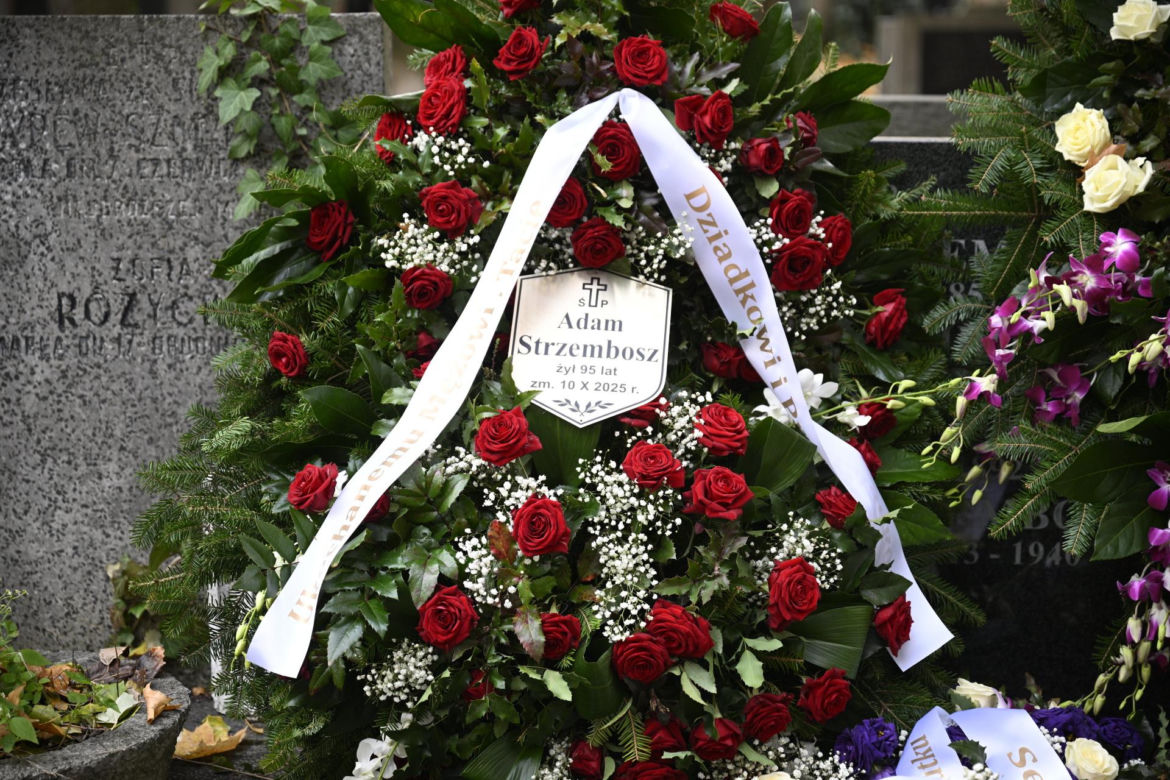 Grób prof. Adama Strzembosza