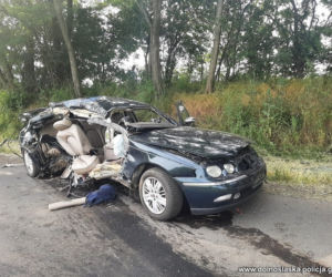 Tragiczny wypadek pod Jaworem