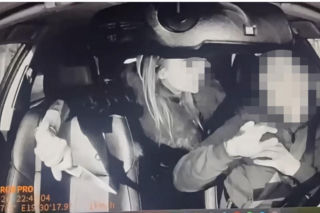 Nożowniczka groziła taksówkarzowi nożem. Szokujące sceny na łódzkim Widzewie