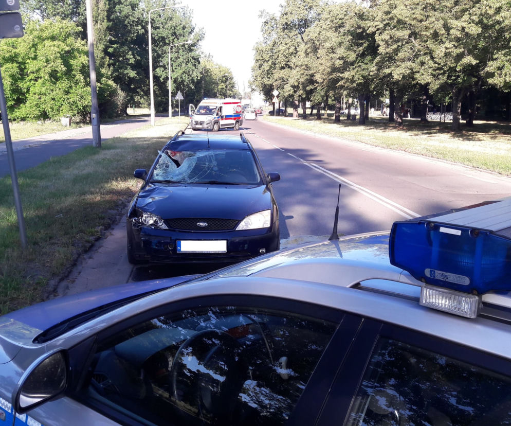 Łódź: Śmiertelne potrącenie pieszego na ul. Wojska Polskiego [ZDJĘCIA]