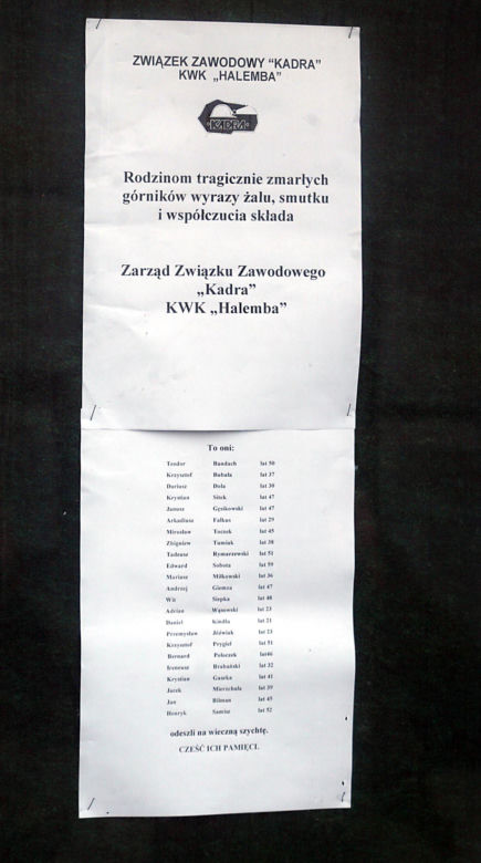 To była największa tragedia górnicza w XXI wieku. Na Halembie zginęło 23 górników