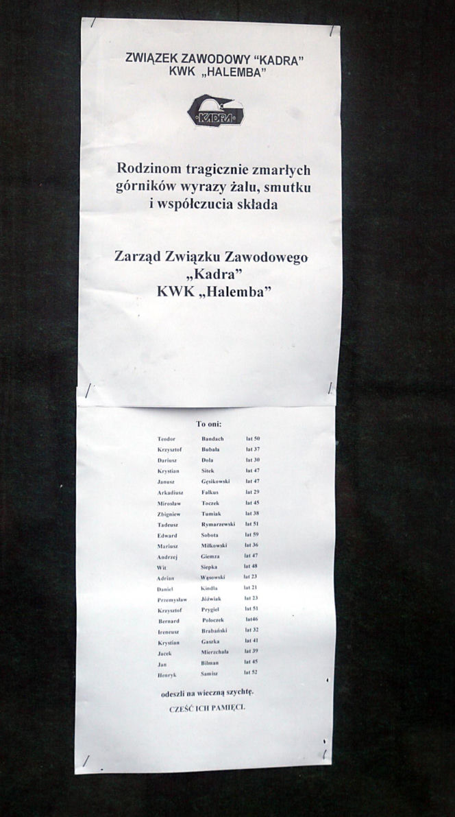 To była największa tragedia górnicza w XXI wieku. Na Halembie zginęło 23 górników
