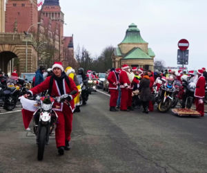 Motomikołaje w Szczecinie