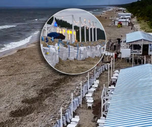 Walka z żywiołem nad Bałtykiem! Restauratorzy walczą o uratowanie swoich lokali