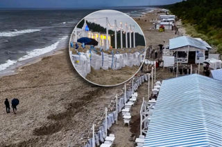 Walka z żywiołem nad Bałtykiem! Restauratorzy walczą o uratowanie swoich lokali