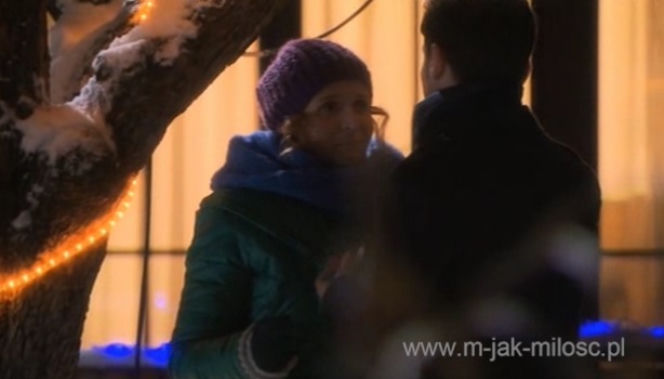 M jak miłość. Marek (Kacper Kuszewski), Ewa (Dominika Kluźniak)