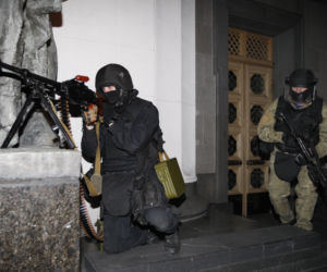 Starcia na Ukrainie