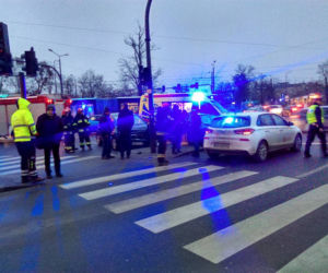 Wypadek w centrum Bydgoszczy