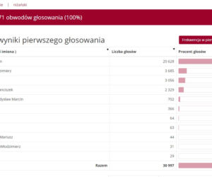 Wybory prezydenckie 2020: Jak głosowali mieszkańcy Podkarpacia
