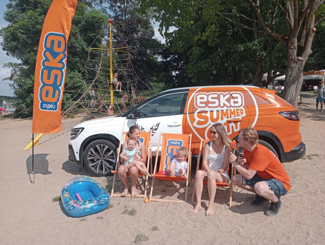 Eska Summer City Olsztyn. Pomarańczowa ekipa na Plaży Miejskiej