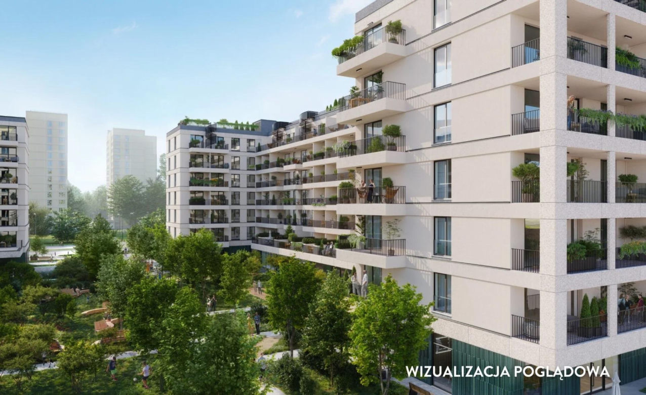Wizualizacje inwestycji Ale! KEN w miejscu Multikina Ursynów