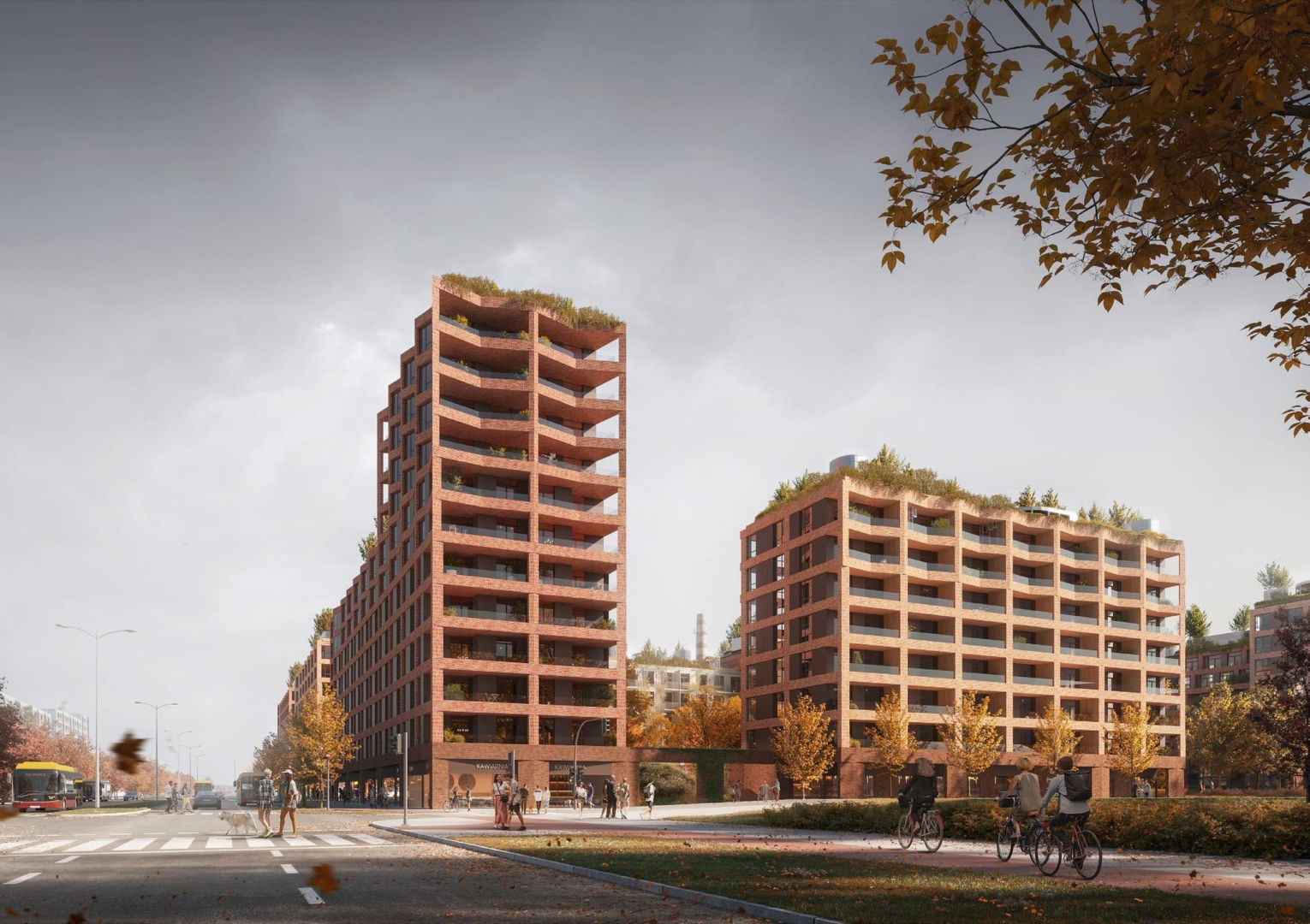 Projekt Radzymińska na warszawskim Targówku