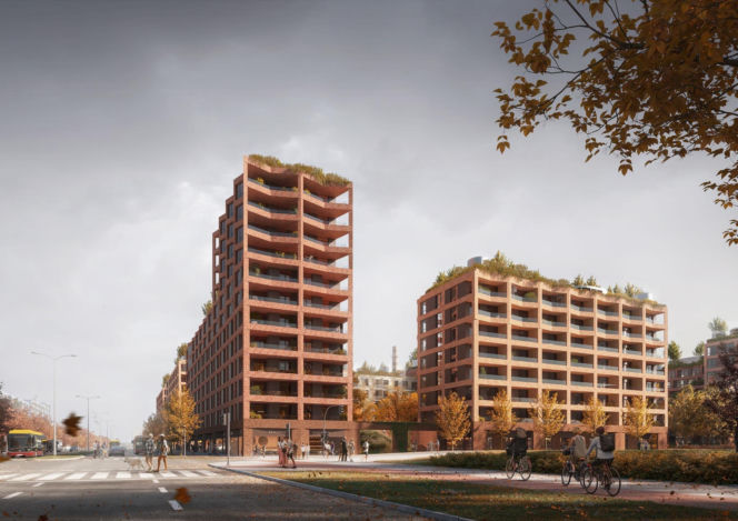 Projekt Radzymińska na warszawskim Targówku