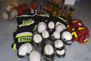 Lubuscy strażacy przygotowali sto palet sprzętu dla swoich kolegów z Ukrainy