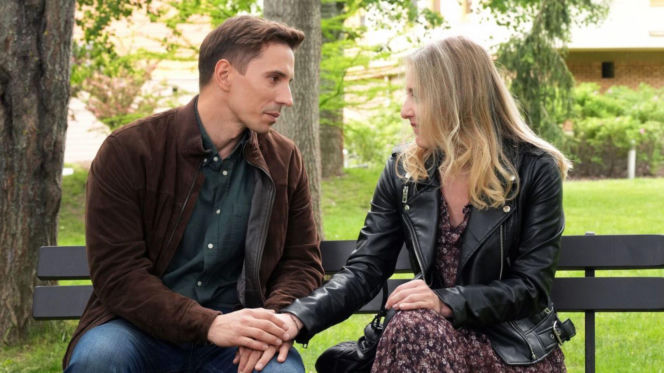 Barwy szczęścia odc. 3261. Tomasz Kępski (Jakub Sokołowski), Grażyna (Kinga Suchan)