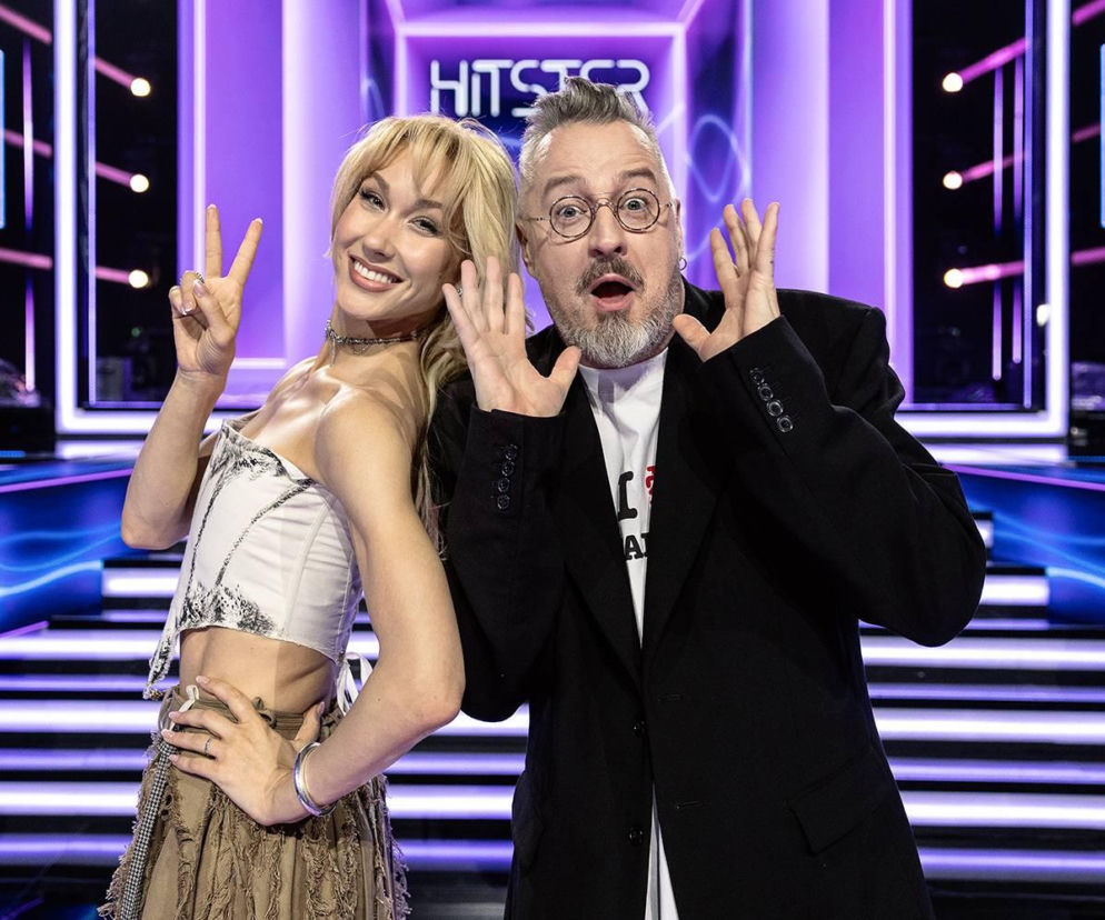 Ida Nowakowska i Piotr Kędzierski w studio Hitster. O nowym show Polsatu przeczytasz na Eska2.