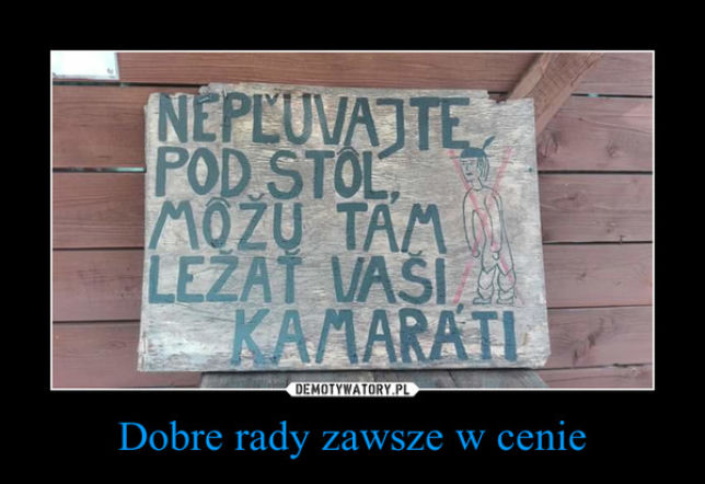 Święto dobrych rad 2017: MEMY