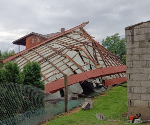 Gwałtowne nawałnice nad regionem. Strażacy interweniowali już kilkadziesiąt razy